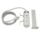 Medical-Grade Power Strip 4out 4x5-15r-Hg 5-15p-Hg 120v 10ft Metal (PS410HGOEMX)