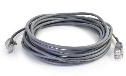 C2G 01042 Cat5e Cable - Snagless Unshielded Slim Ethernet Network Patch Cable, Gray (5 Feet, 1.52 Meters)