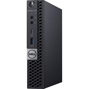 Dell OptiPlex 7070 Desktop Computer - Intel Core i5-9500T - 8GB RAM - 256GB SSD - Micro PC