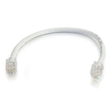 C2G 04242 Cat6 Cable - Non-Booted Unshielded Ethernet Network Patch Cable, White (12 Feet, 3.65 Meters)