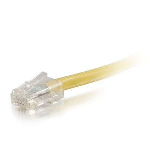 C2G 04189 Cat6 Cable - Non-Booted Unshielded Ethernet Network Patch Cable, Yellow (150 Feet, 45.72 Meters)