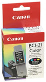 Canon Genuine BCI-21 Colour Ink Cartridge