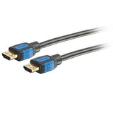 C2G 29682 4K UHD High Speed HDMI Cable with Gripping Connectors (60Hz) Black (20 Feet, 6.09 Meters)