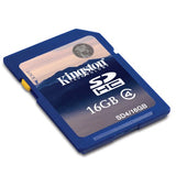 Kingston 16 GB Class 4 SDHC Flash Memory Card SD4/16GB