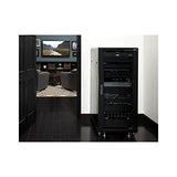 TECHly I-CASE AV-2115BKTY Floor Networking Cabinet, Vented, Audio and Video Floor Cabinet