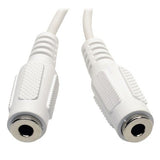 Tripp Lite P313-06N-WH 3.5mm Mini Stereo Cable Adapter Y Splitter