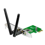 ASUS(PCE-N15) maximum performance Wireless-N Network Adapter ( 300Mbps Transmit / 300Mbps Receive) with PCI-E interface, Include Full Height and Low Profile bracket, WPS button Support