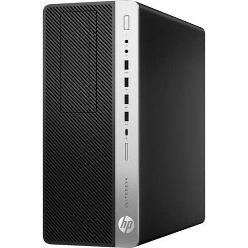 HP EliteDesk 800 G4 Desktop Computer - Core i7 i7-8700 - 16 GB RAM - 512 GB SSD - Tower - Windows 10 Pro 64-bit - NVIDIA GeForce RTX 2080 8 GB - DVD-Writer - English Keyboard