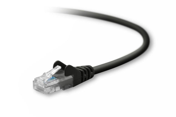 CABLE,CAT5E,UTP,RJ45M/M,2',BLK,PATCH,SNAGLESS