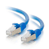 C2G 28713 Cat5e Cable - Snagless Shielded Ethernet Network Patch Cable, Blue (150 Feet, 45.72 Meters)