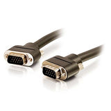 C2G 50222 VGA Cable - Select VGA Video Cable M/M, In-Wall CMG-Rated, Black (150 Feet, 45.72 Meters)