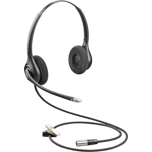 Plantronics 86872-01 Dual Headset with TA6FLX Connector Landline Telephone Accessory