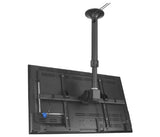 Atdec TH-3070-CTL Telehook Long Tilting Ceiling for 30-Inch to 70-Inch TV Mount Pole, Black