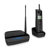 EnGenius FreeStyl 2, High power and sensitivity wireless  extreme range, 9 Handset Landline Telephone, 900 Mhz with 2-way intercom