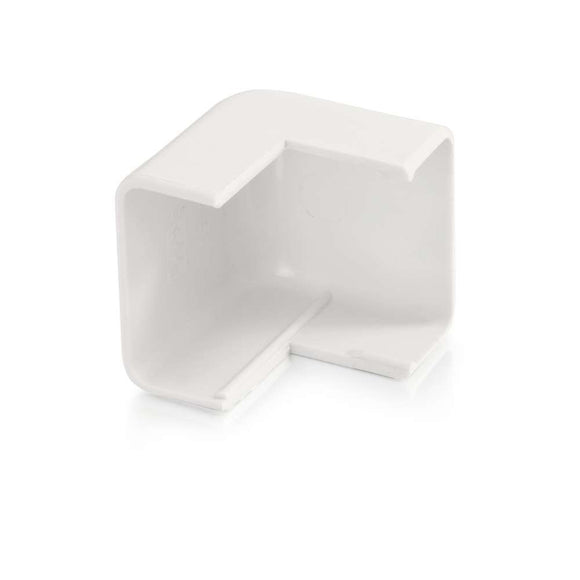 C2G Wiremold Uniduct 2800 External Elbow White - Elbow - White - Polyvinyl Chloride (PVC)