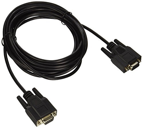 C2G 52037 DB9 F/F Serial RS232 Cable, Black (15 Feet, 4.57 Meters)