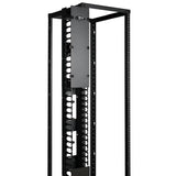 Tripp Lite SRCABLEVRT6 6 Feet Vertical Cable Manager for Open Frame Rack 6-Inch Wide (Black)