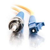 1m Lc/St Simplex 9/125 Singlemode Fiber Patch Cable  - St Single Mode - Male - L