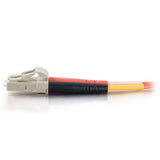 C2G 33109 OM1 Fiber Optic Cable - LC-LC 62.5/125 Duplex Multimode PVC Fiber Cable, Orange (19.7 Feet, 6 Meters)