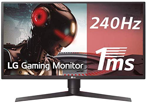 Open Box LG 27GK750F-B 27 Inch Ultragear Full HD G-SYNC Compatible Gaming Monitor