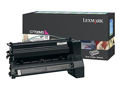 Lexmark C770/C772 Magenta Return Program Print Cartridge