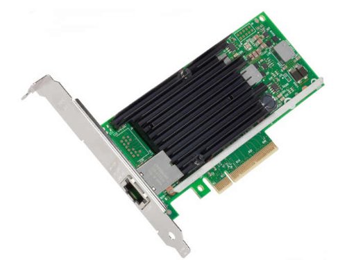 Intel X540, 10.8w/10gbps, Rj-45 Cat-6/55m; Cat-6a/100m, Low Profile and Full HEI