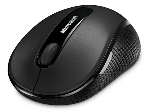 Microsoft Wireless Mobile Mouse 4000 for Mac/Win USB BlueTrack EF EN/XC/FR/EL/IW/IT/PT/ES - Graphite (D5D-00003)