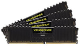 CORSAIR Vengeance LPX 128GB (4x32GB) DDR4 2666 (PC4-21300) C16 1.2V Desktop Memory - Black