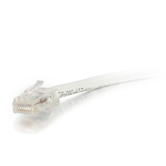 C2G 04241 Cat6 Cable - Non-Booted Unshielded Ethernet Network Patch Cable, White (10 Feet, 3.04 Meters)