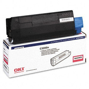 Oki Type C6 Magenta Toner Cartridge -Magenta -LED -1500 Page -1 Each