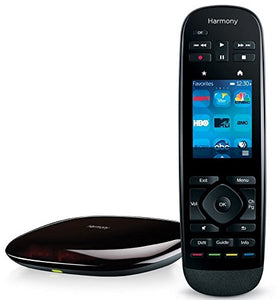 Refurbished Logitech Harmony Ultimate Remote with Customizable Touch Screen and Closed Cabinet RF Control