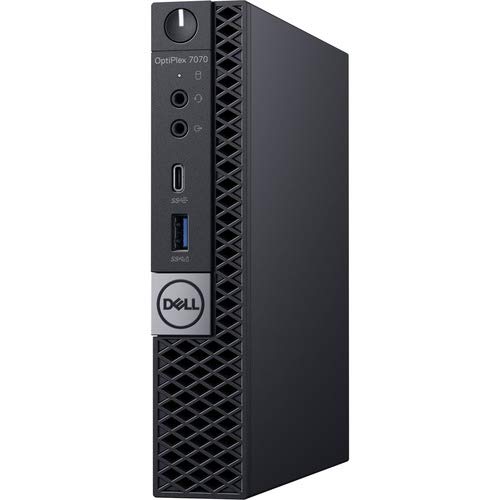 Dell OptiPlex 7070 Desktop Computer - Intel Core i5-9500T - 8GB RAM - 128GB SSD - Micro PC