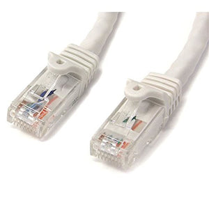 StarTech.com N6PATCH35WH Gigabit Snagless RJ45 UTP Cat6 Patch Cable, 35-Feet (White)