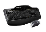 Logitech Wireless Desktop MK710 - Keyboard - wireless - 2.4 GHz - mouse - USB wireless receiver - English - US - WLS DESKTOP MK710 UNIFY RECEIVER