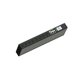 C2G Rack PDU, Network Metered, 1U, 12A, 120V, (8) 5-20R, 5-15P Cord