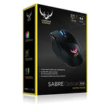 Open Box Corsair SABRE RGB Optical Gaming mouse USB, 6400 dpi, programmable buttons