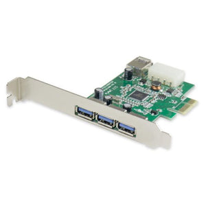 Syba USB 3.0 3 Port and 1 Internal Port PCI-e 2.0 x 1 Card SY-PEX20135