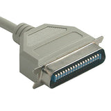 Parallel Printer Cable - 25 Pin D-Sub (Db-25) - Male - 36 Pin Centronics - Male