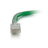 C2G 04130 Cat6 Cable - Non-Booted Unshielded Ethernet Network Patch Cable, Green (4 Feet, 1.22 Meters)