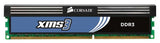 Corsair XMS3 4 GB Memory Kit PC3-10666 1333mhz 240-pin Dual Channel DDR3 (TW3X4G1333C9A)