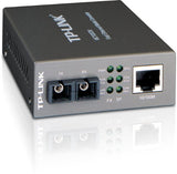 TP-LINKGigabit Media Converter, Multi-Mode SC Fiber, up to 550m/1800ft, Chassis mountable