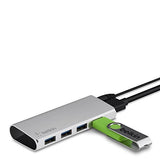 Belkin 3-Foot USB-C to USB-C (Type C to Type C) Thunderbolt 3 Cable, Compatible with Thunderbolt 3 and USB 3.1