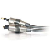 3m Velocity Toslink-to-Optical Mini Plug Digital Cable