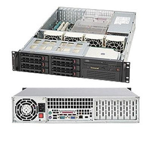 Supermicro SuperChassis 2U Rackmount Server Chassis CSE-823TQ-653LPB Black