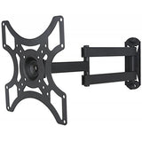 Techly ICA-LCD 2923B Tilting TV 2-Joints Tilting TV Wall Mount, 19-37", Black