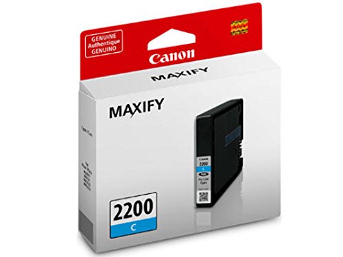 Genuine Canon PGI-2200  Pigment Ink Tank, Cyan