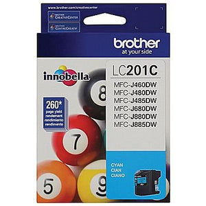 BROTHER LC201CS CYAN INK CARTRIDGE (LC-201CS)