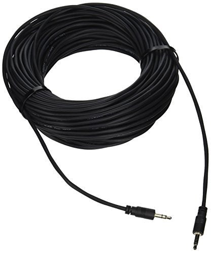 C2G 40515 3.5mm Stereo Audio Cable Low Profile Connectors M/M, Plenum CMP-Rated (15 Feet, 4.57 Meters)