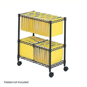 Safco Products Rolling Wire File Cart