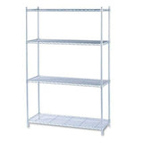 Safco 5291Gr Gray Industrial Wire Shelving, 48 By 18-Inch